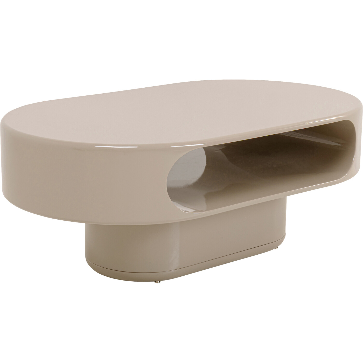 Coffee Table Groove Taupe 60x100cm