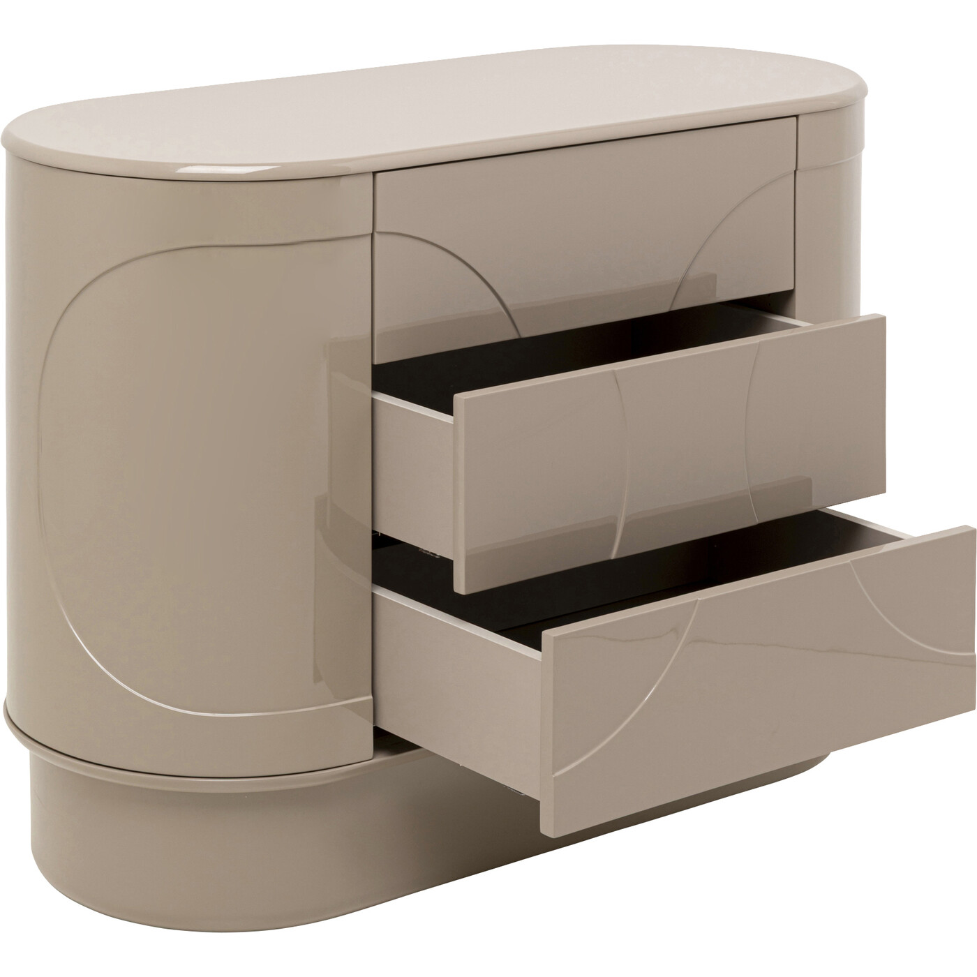 Dresser  Groove Taupe 100x75cm