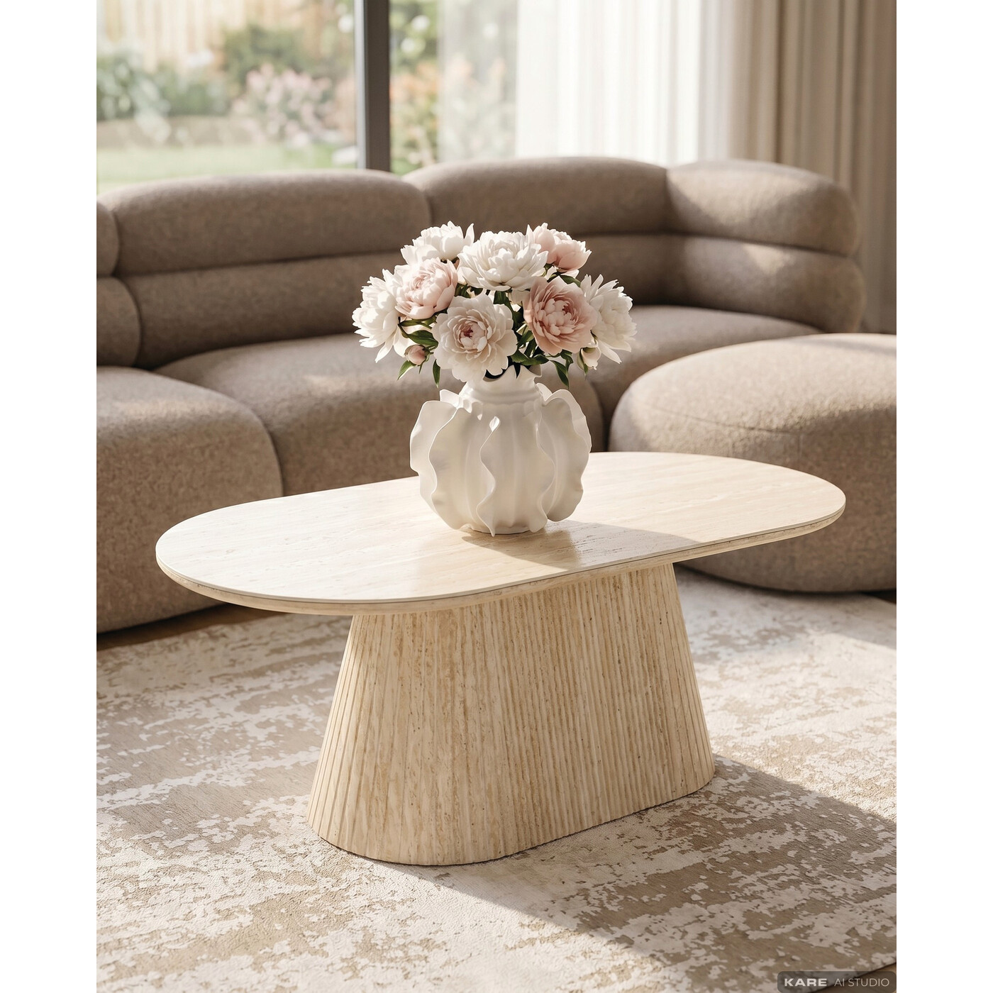 Coffee Table Alma Travertin 120x60cm