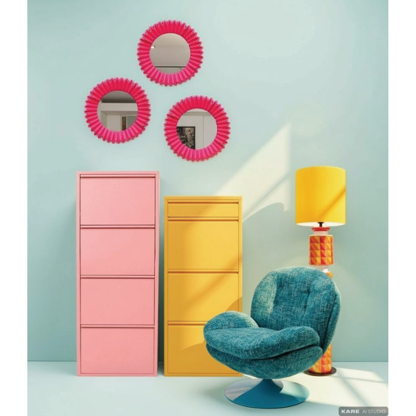 Shoe Container Caruso 4 Rose (MO)