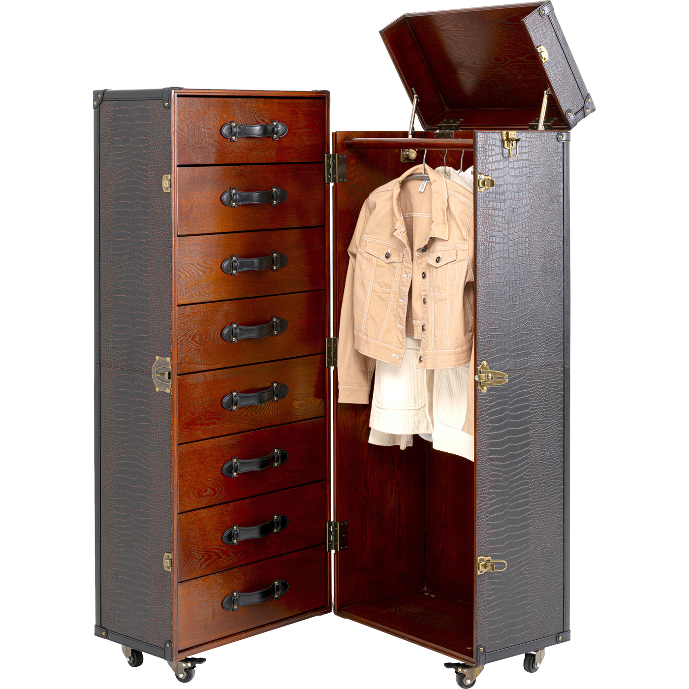 Wardrobe Trunk Globetrotter