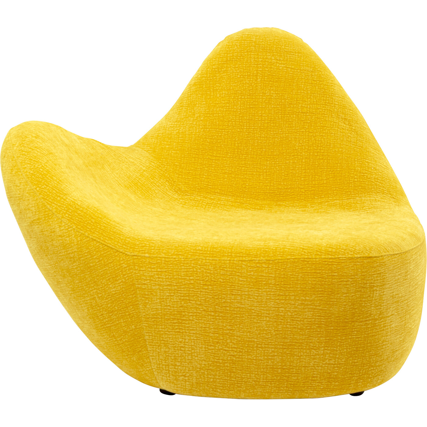 Кресло KARE x Karim Rashid Glow Wave Medium Yellow 116cm