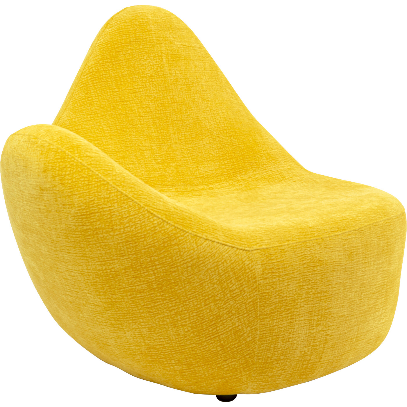 Кресло KARE x Karim Rashid Glow Wave Medium Yellow 116cm