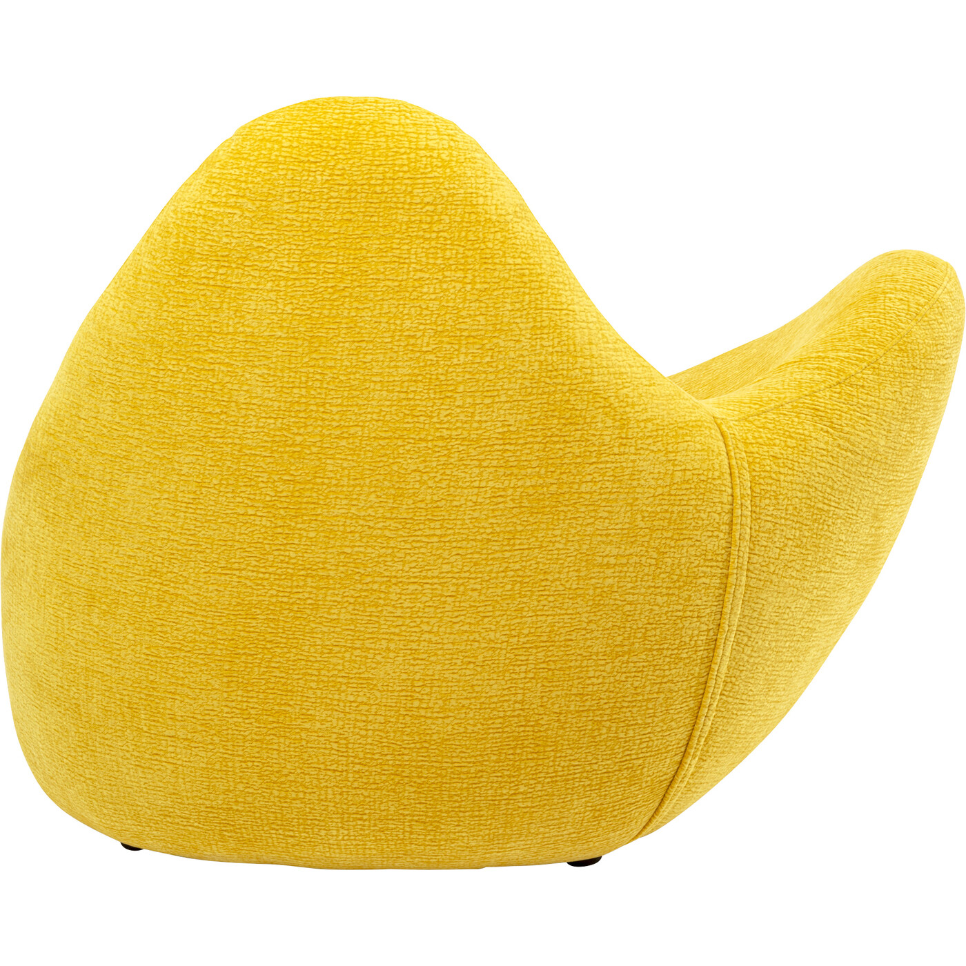 Кресло KARE x Karim Rashid Glow Wave Medium Yellow 116cm