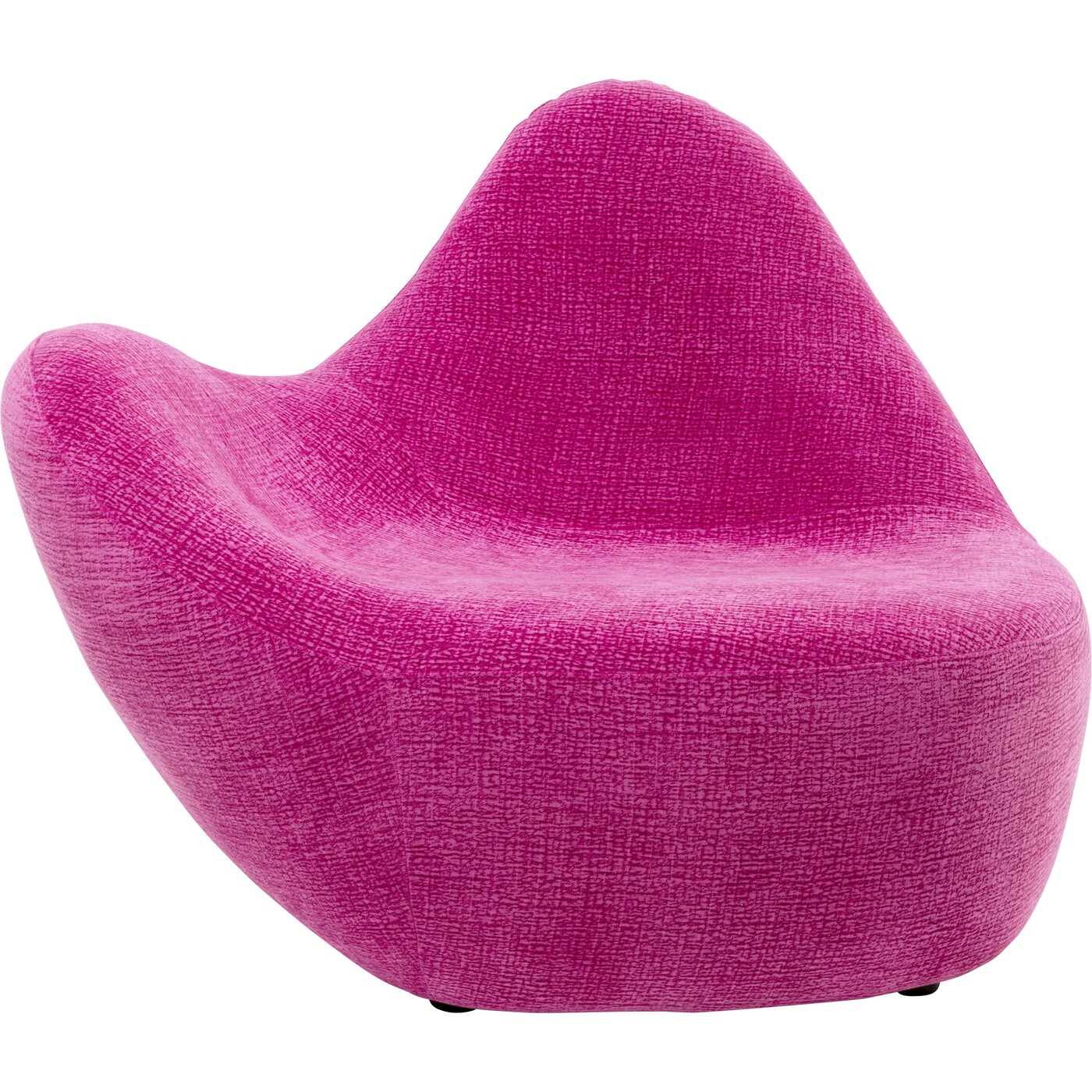 Кресло KARE x Karim Rashid Glow Wave Medium Pink 116cm