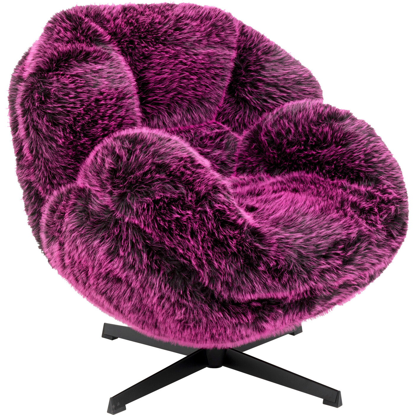 Кресло вращающееся Cutie Purple