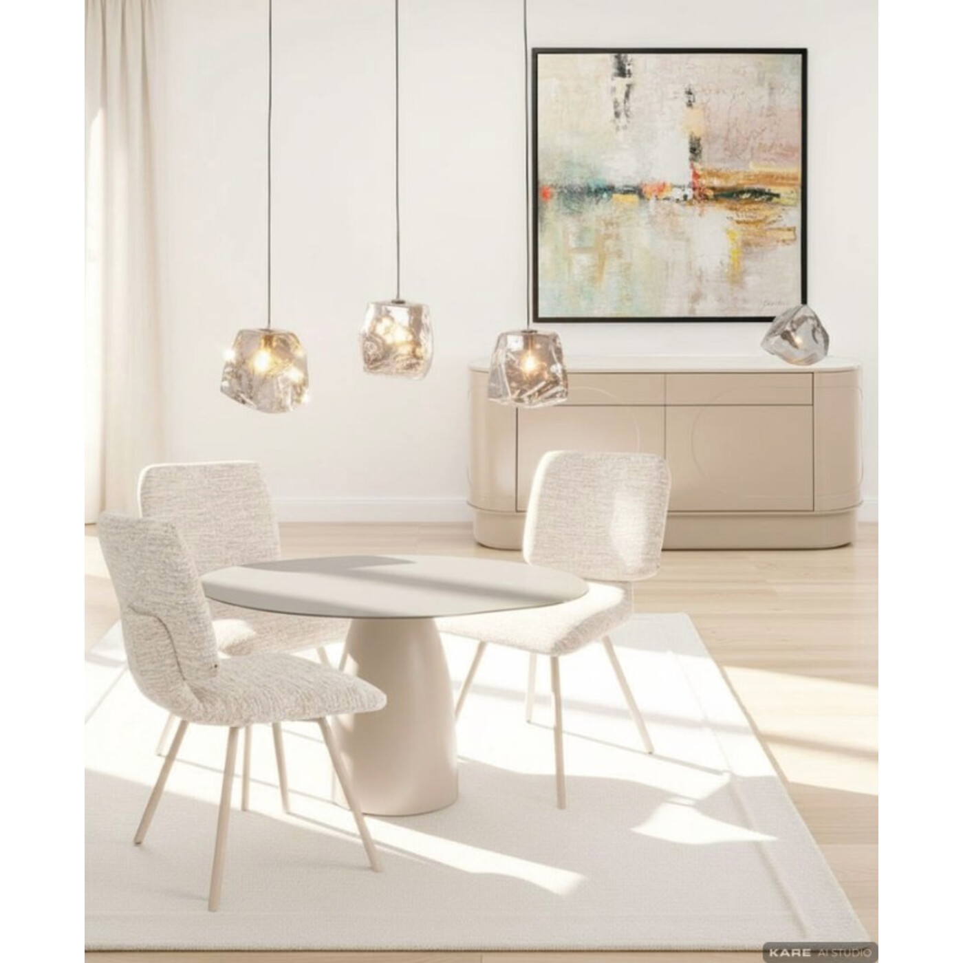 Table Terry 140x120cm