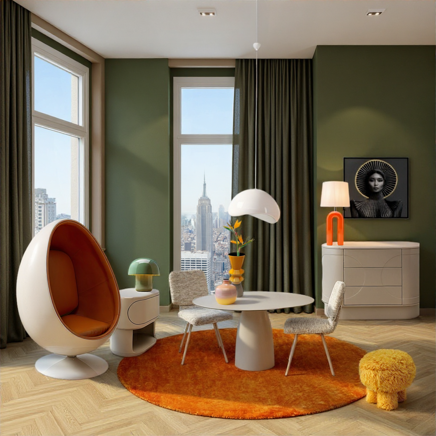 Swivel Chair Tess