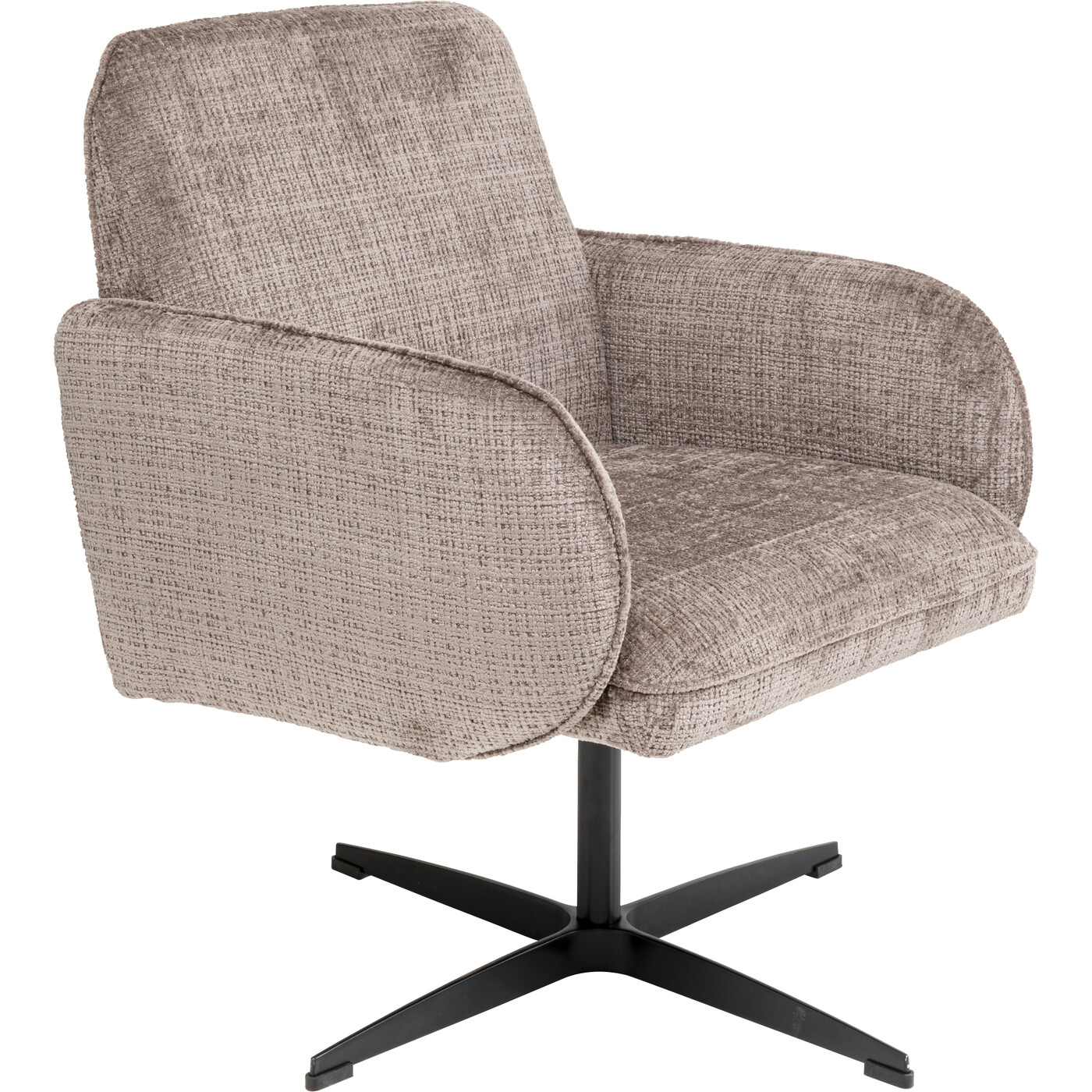 Swivel Chair Tabea Brown