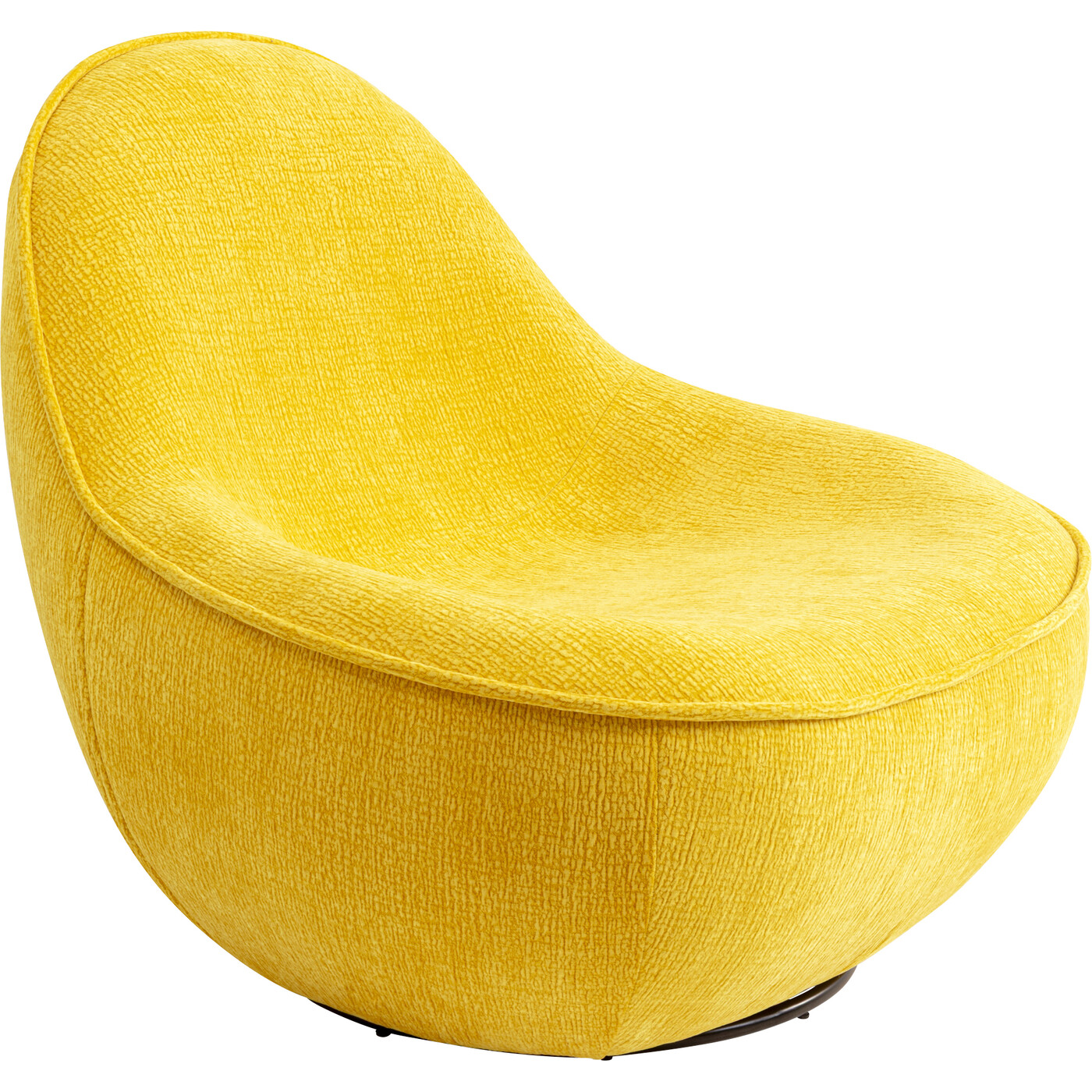 Кресло вращающееся Ovo Yellow 99cm