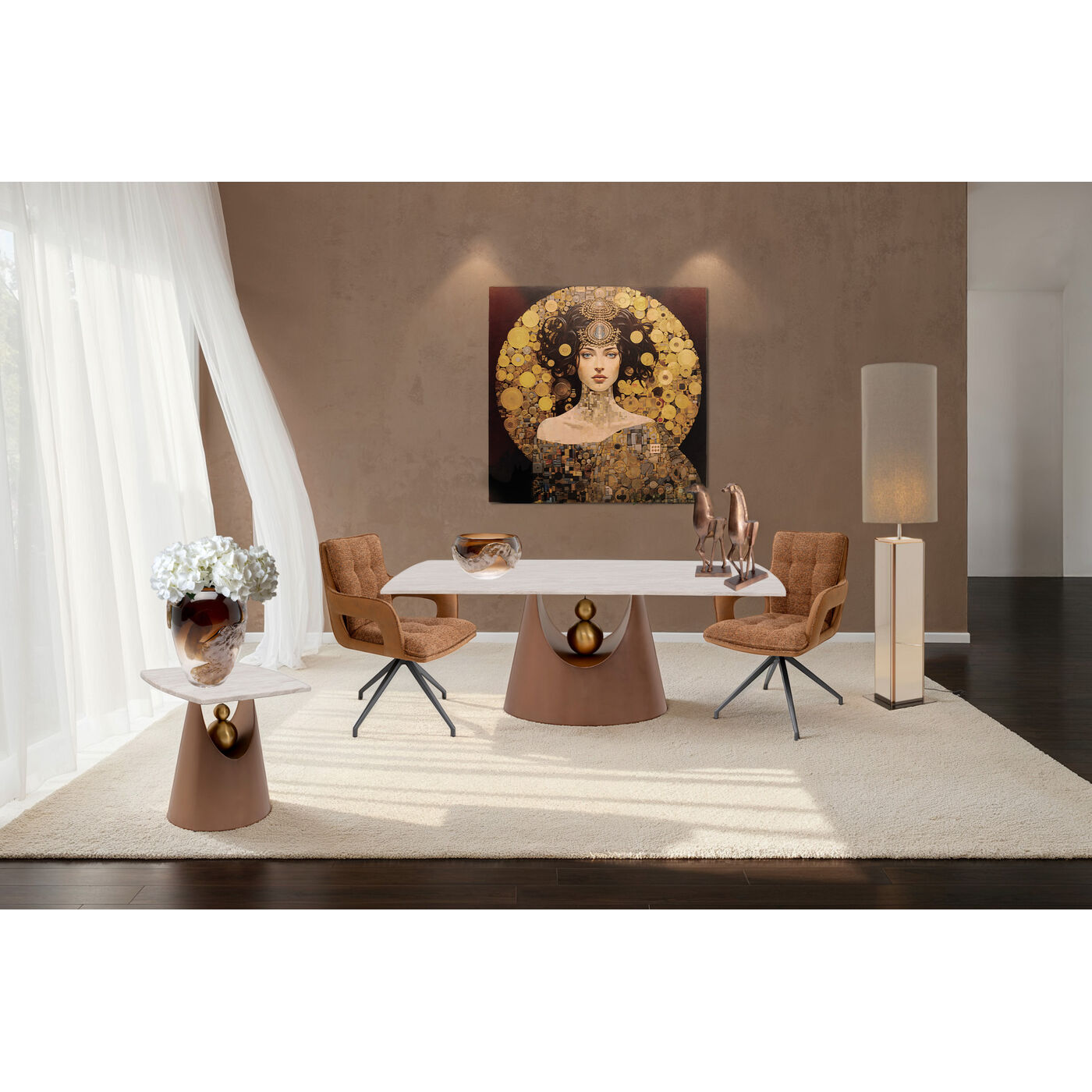 Side Table Geraldo 50x50cm