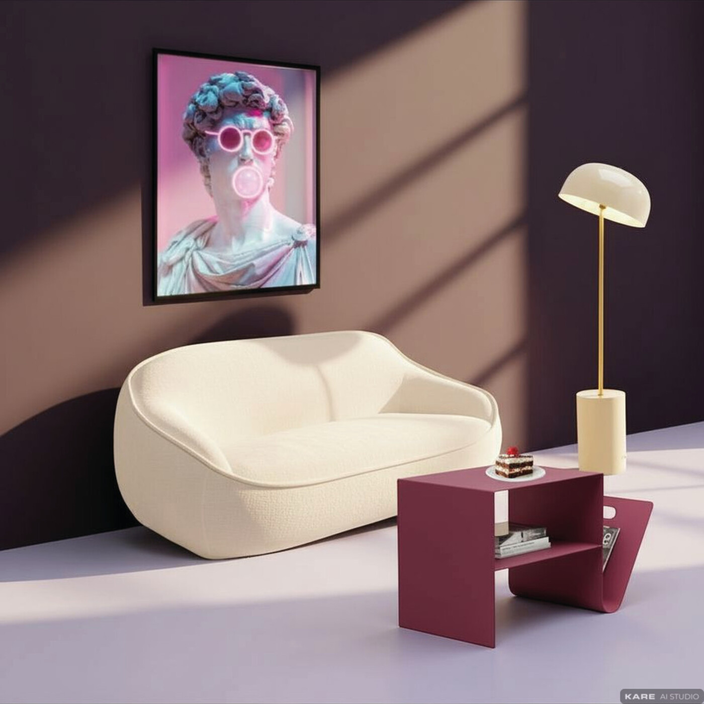 Side Table Lounge News Berry