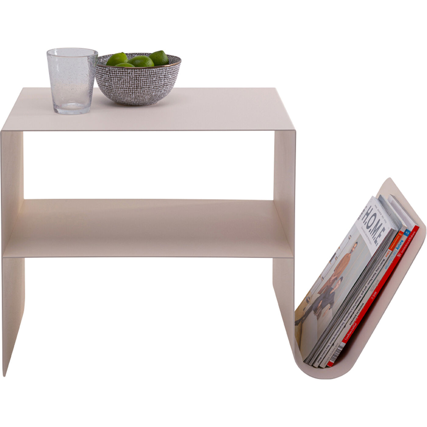 Side Table Lounge News Cream