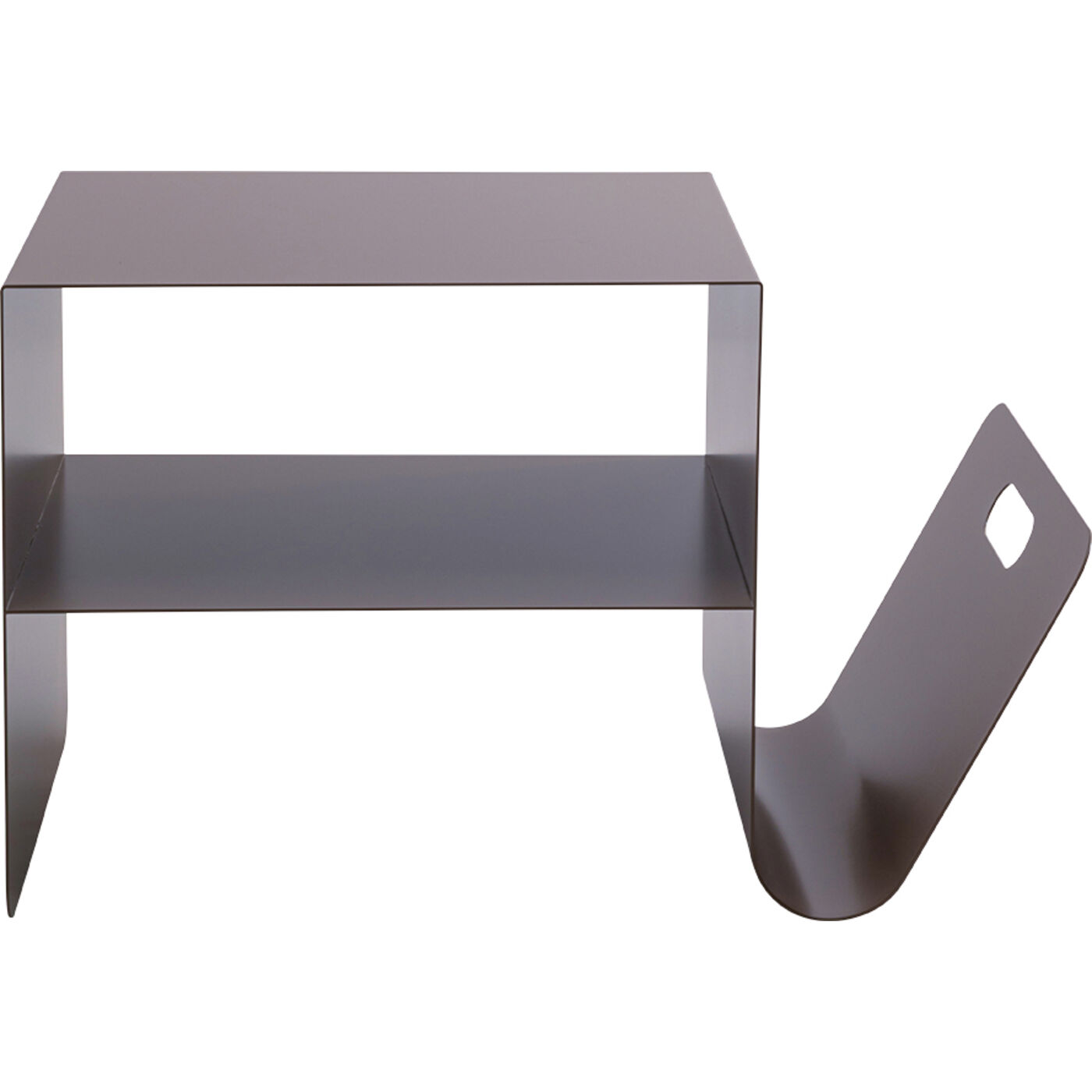 Side Table Lounge News Taupe