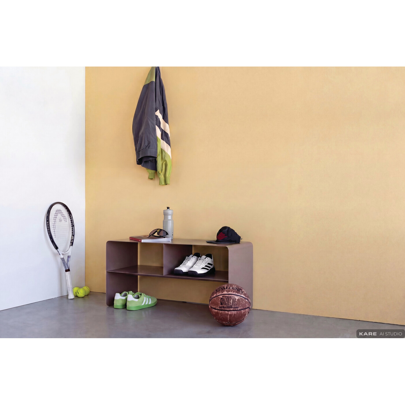 Lowboard Lounge M Taupe 90x44cm