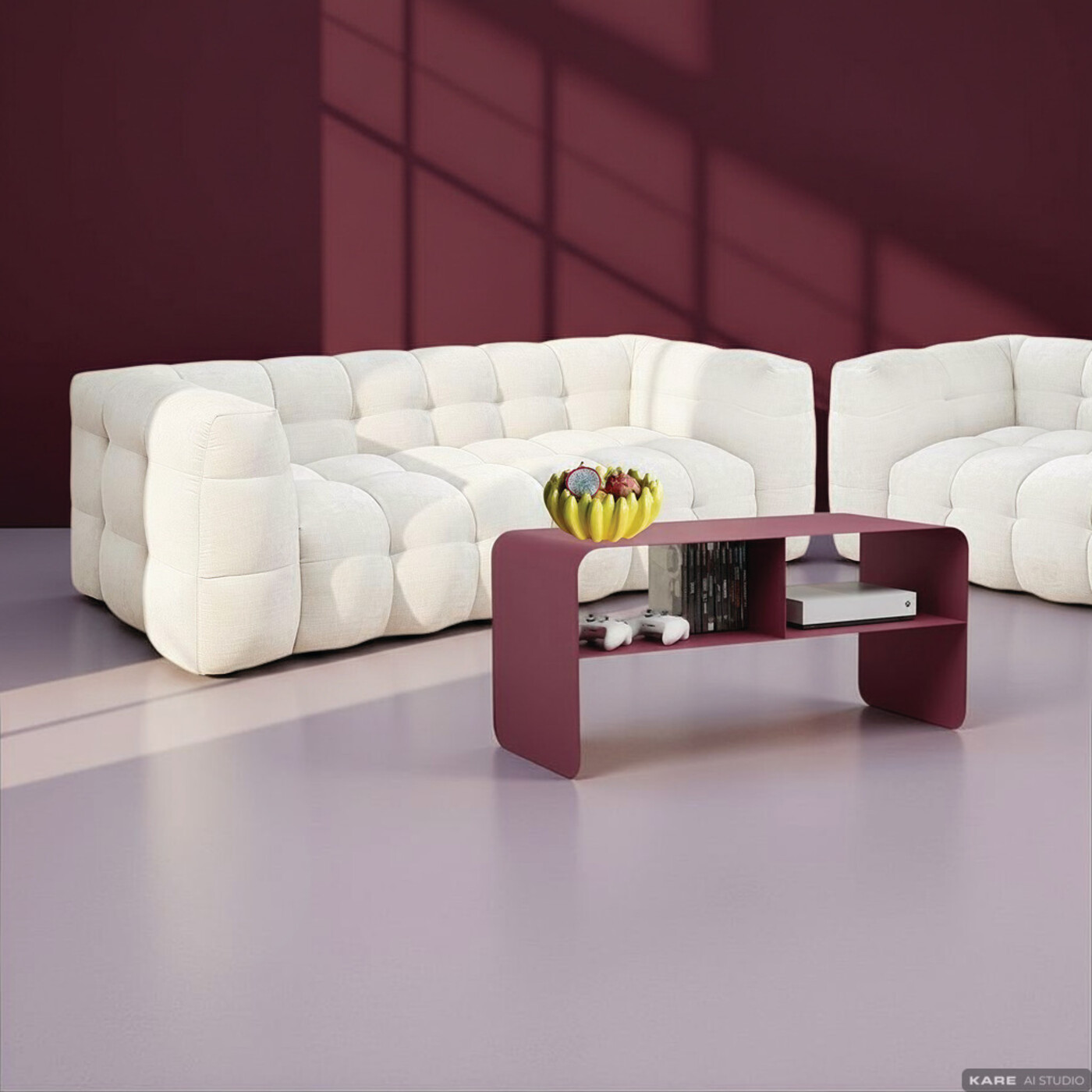 Lowboard Lounge M Berry 90x44cm