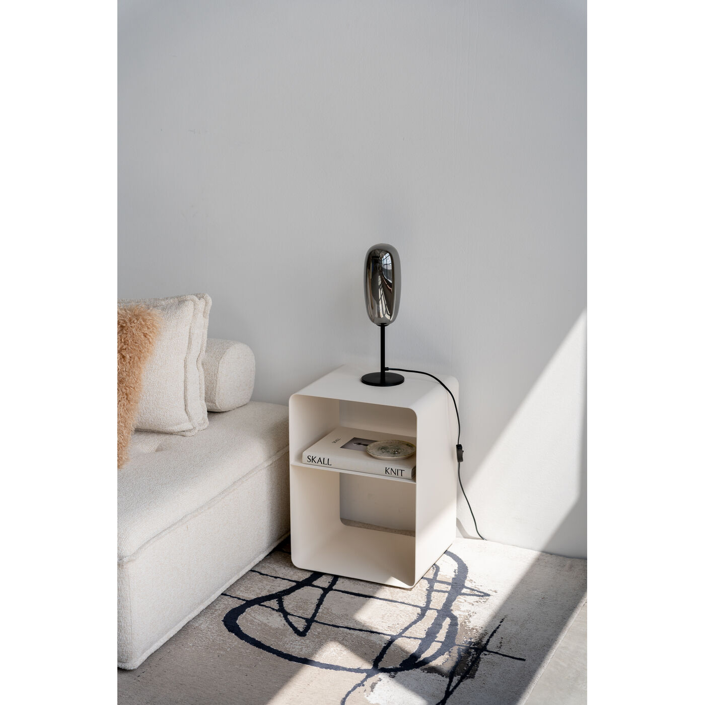 Side Table Lounge S Cream