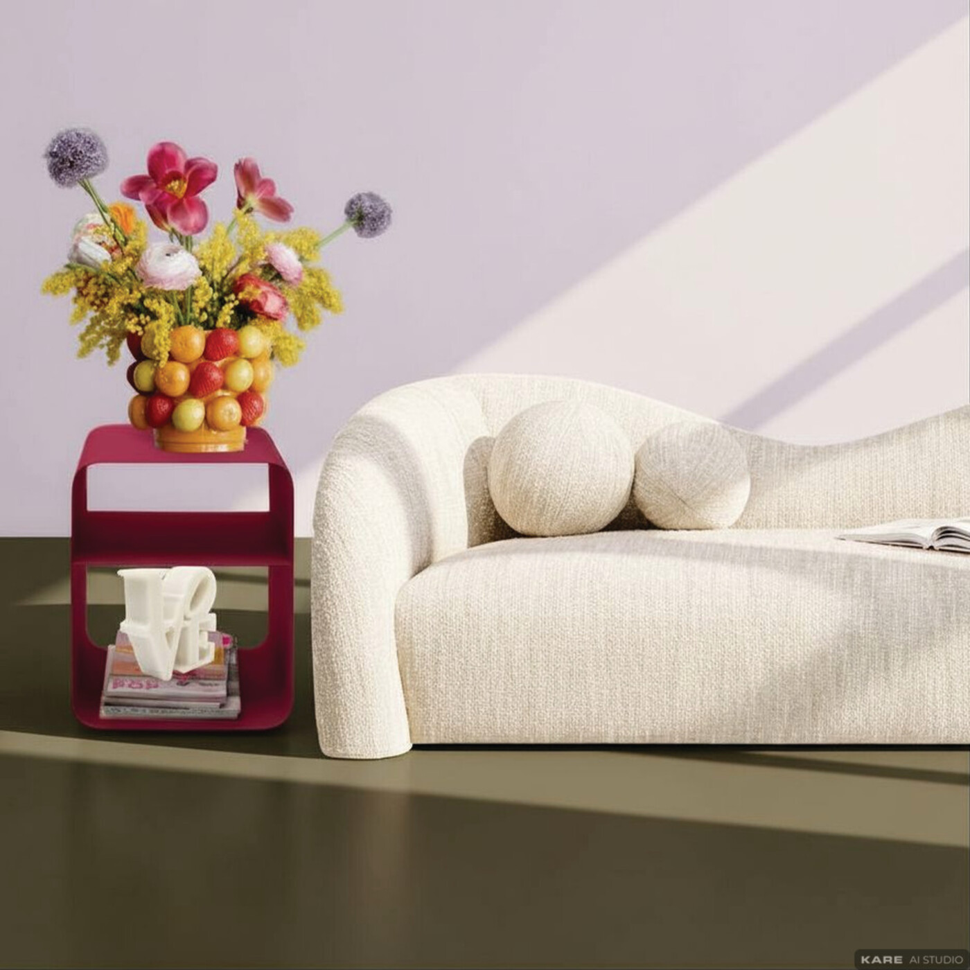 Side Table Lounge S Berry