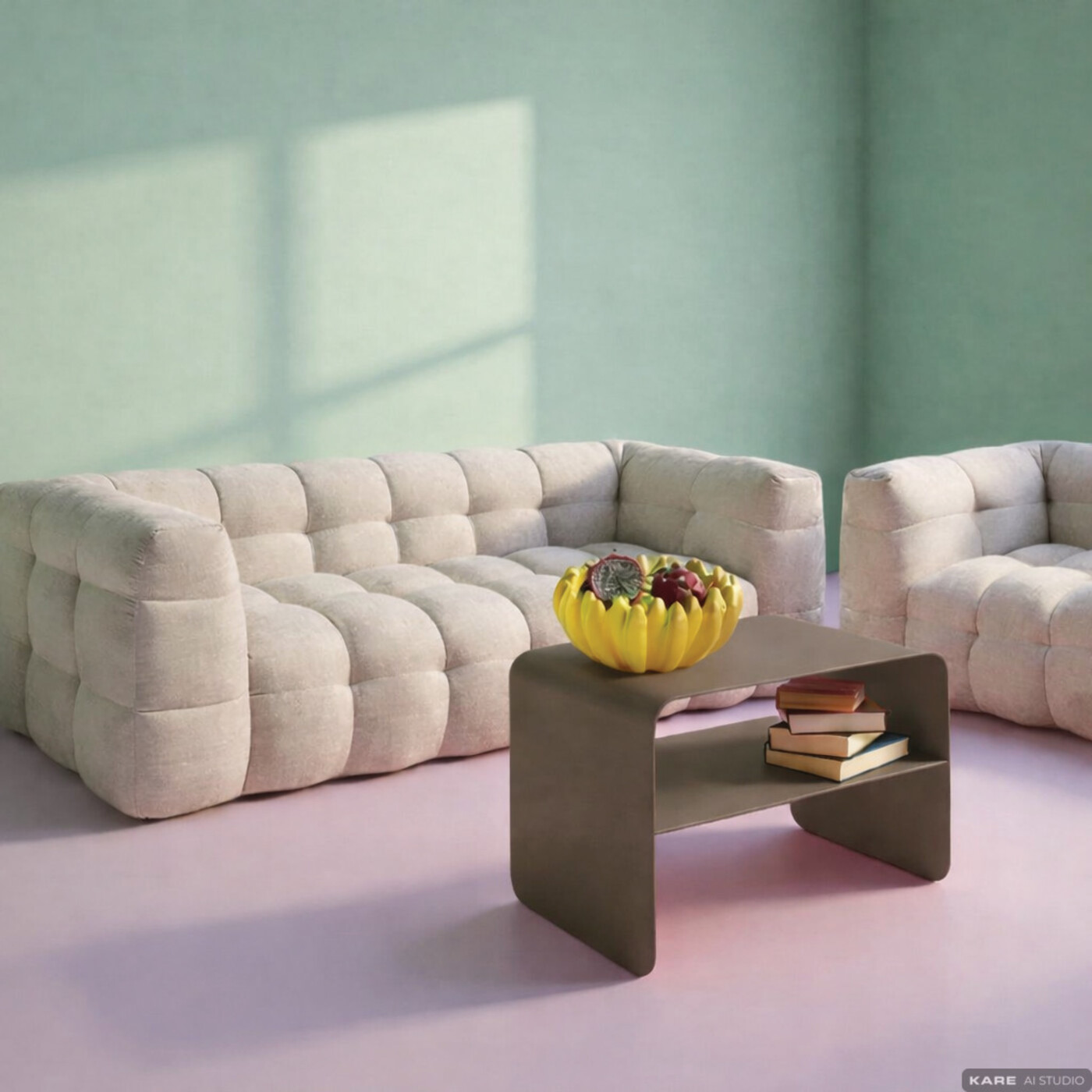 Coffee Table Lounge S Taupe