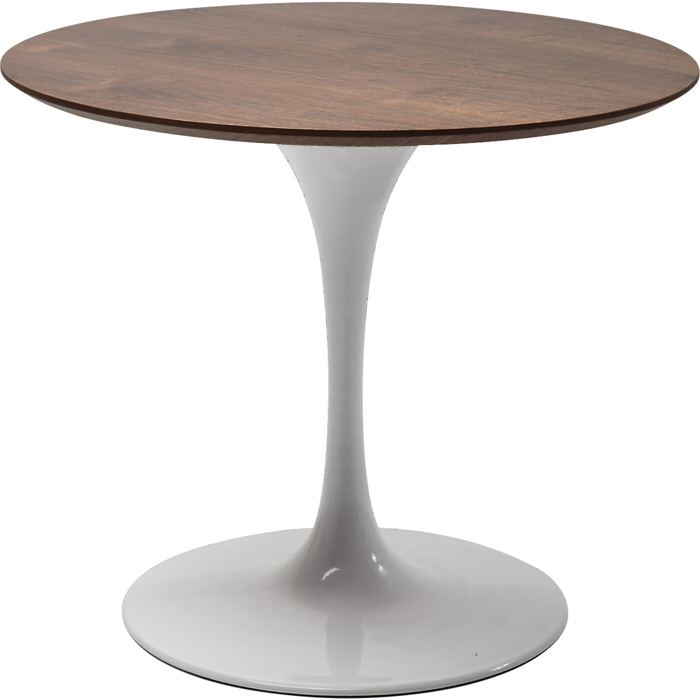 Table Top Invitation Round Walnut Ø90cm