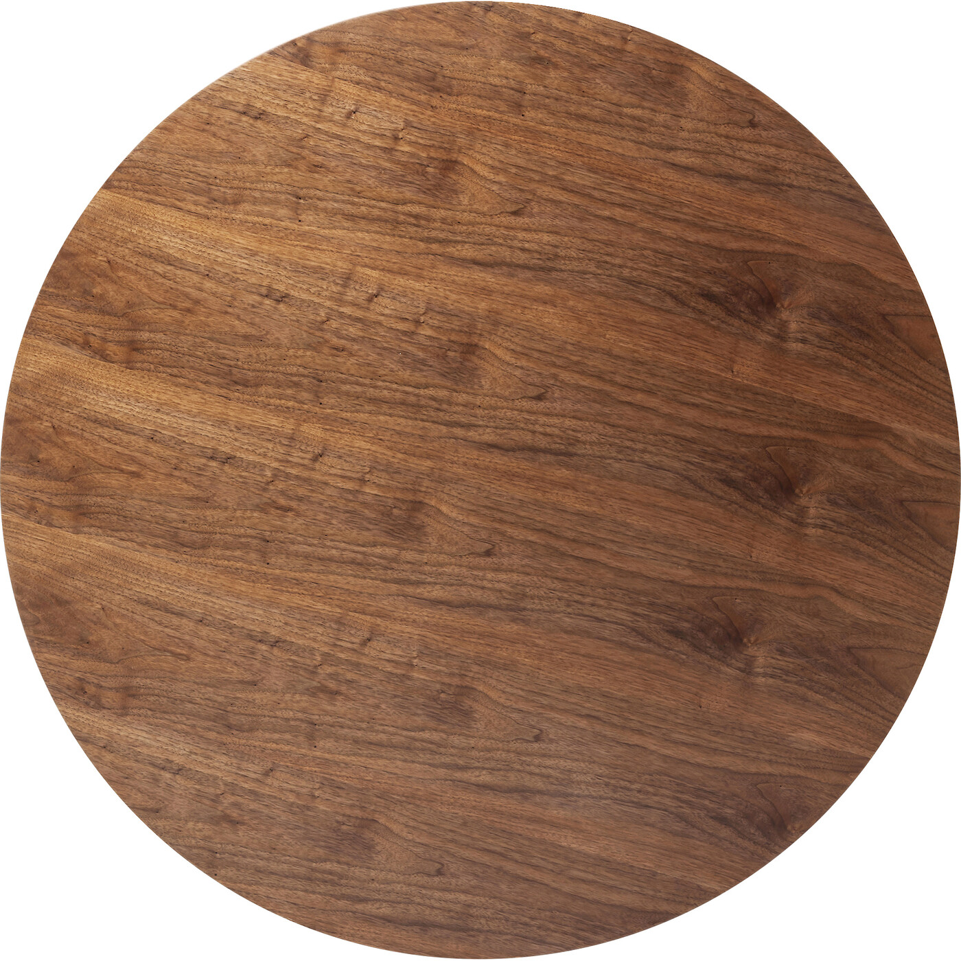 Table Top Invitation Round Walnut Ø120cm