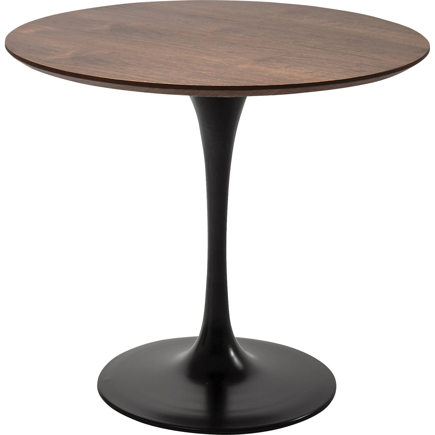 Table Invitation Set Walnut Black Ø90cm