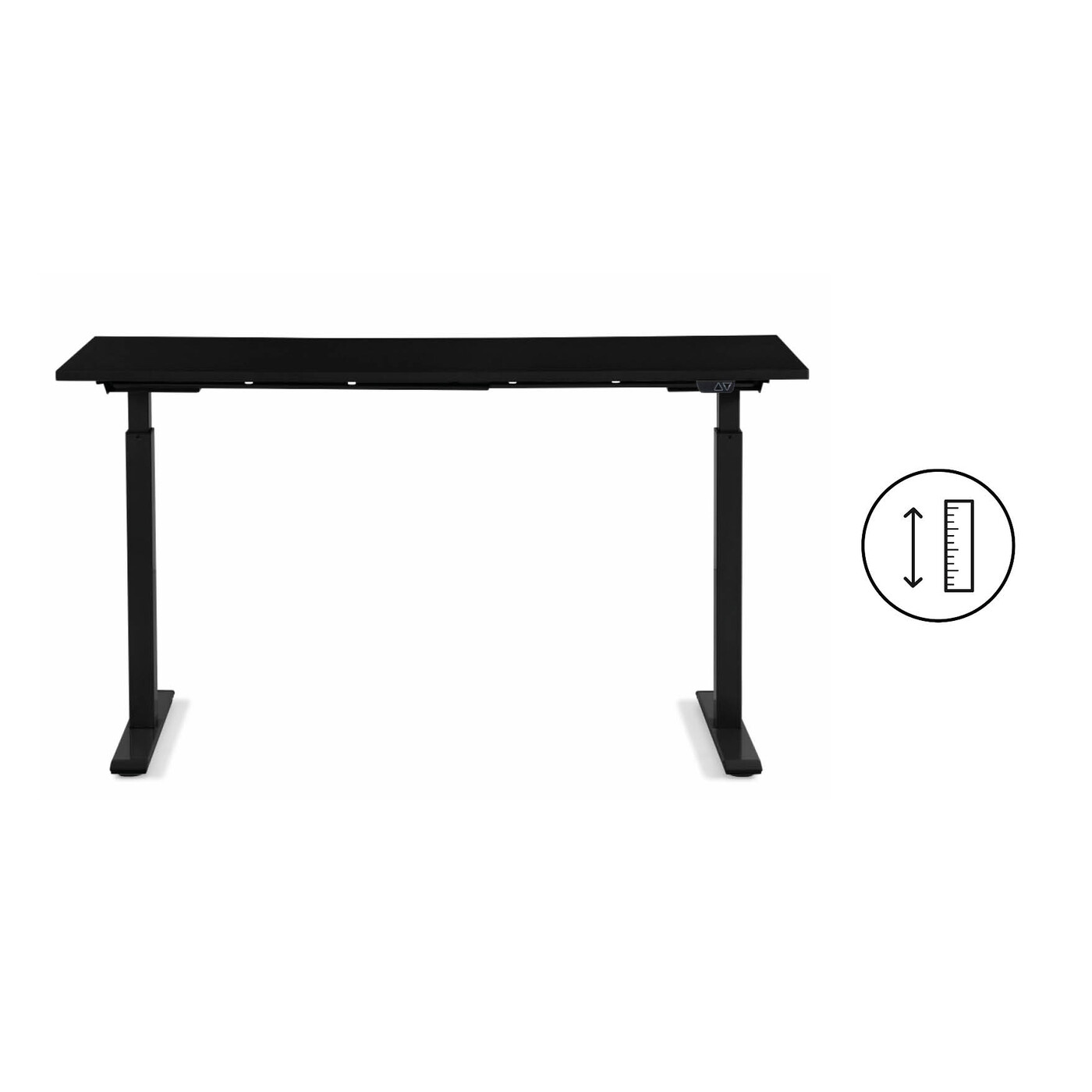 Desk Office Smart Black Black 140x70