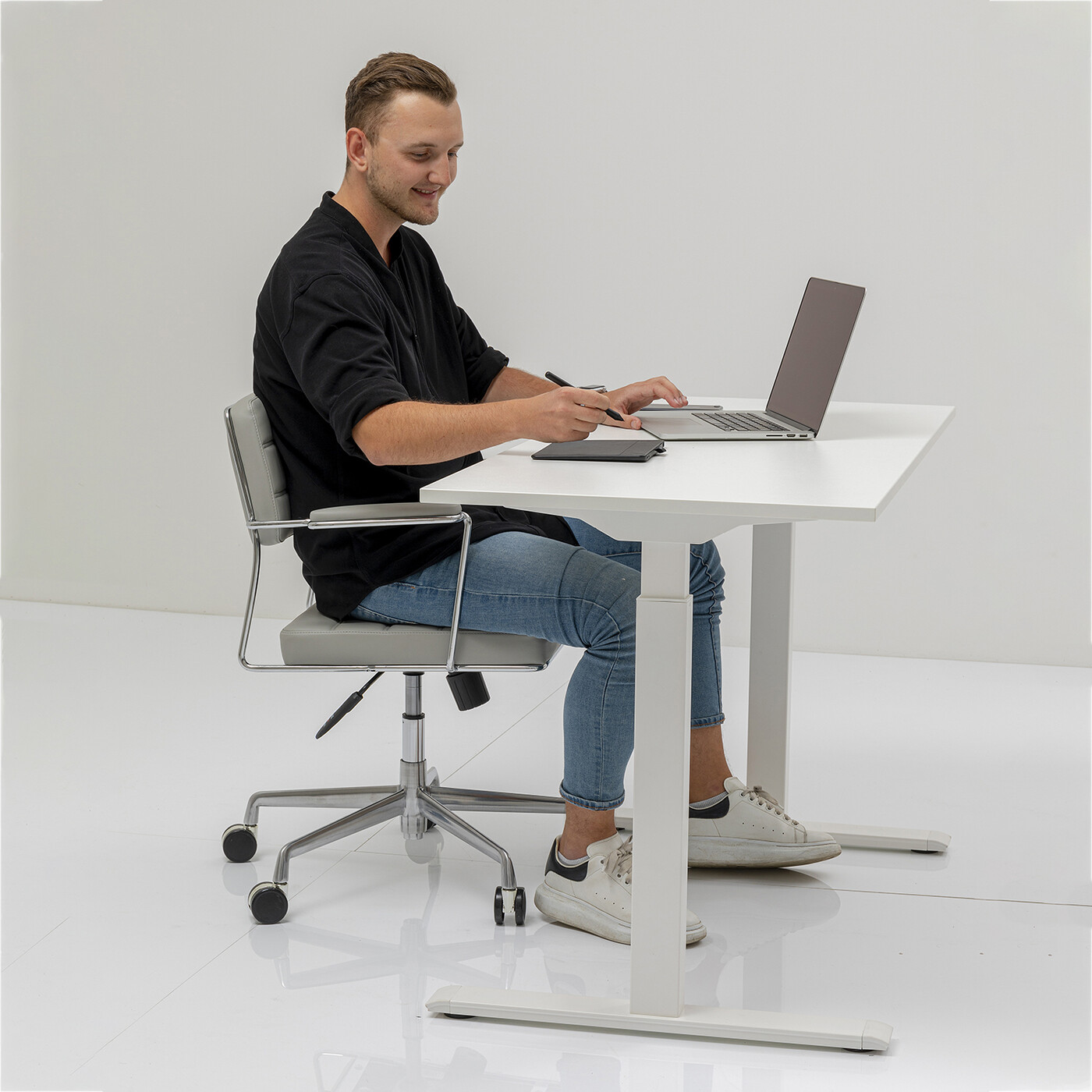 Desk Office Smart White White 140x70