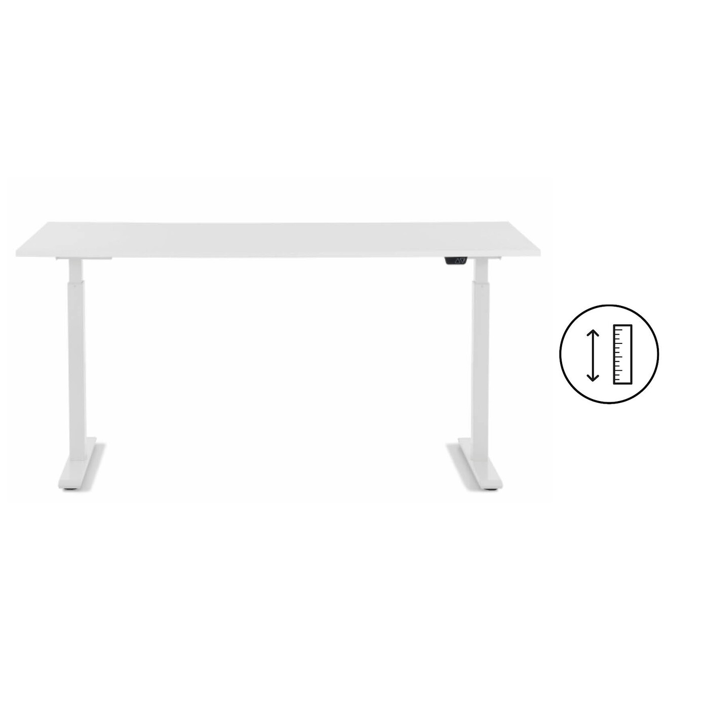 Desk Office White White 160x80