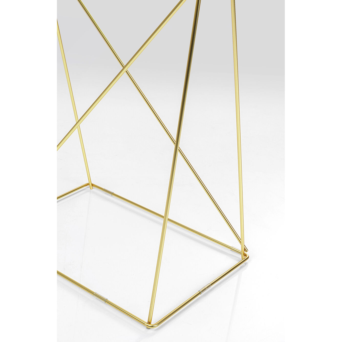 Table Base Polar Brass matt 31x49cm (2/Set)