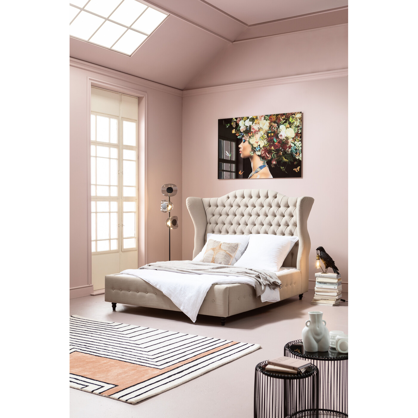 Изголовье кровати Benito Star Grey 180cm