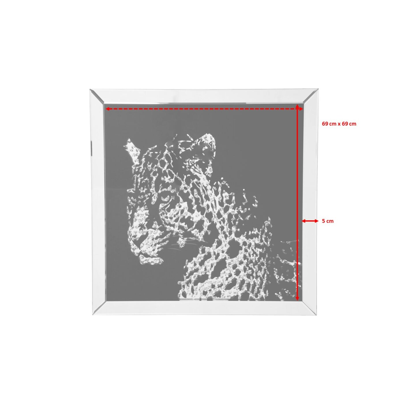 Картина Mirror Leopard