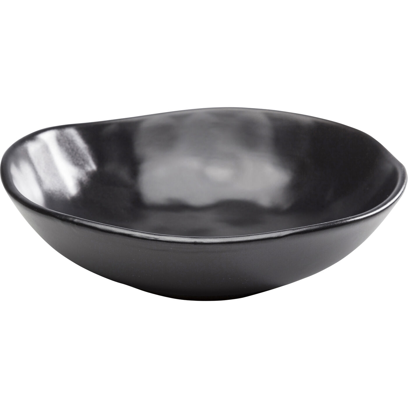 Тарелка Deep Organic Black Ø22см