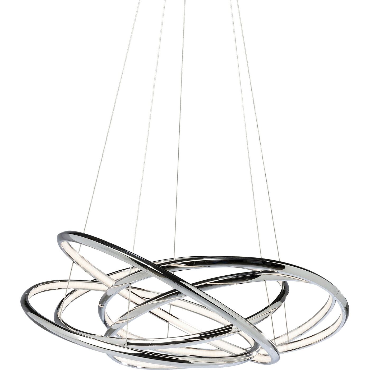 Светильник подвесной Saturn LED Chrome Big