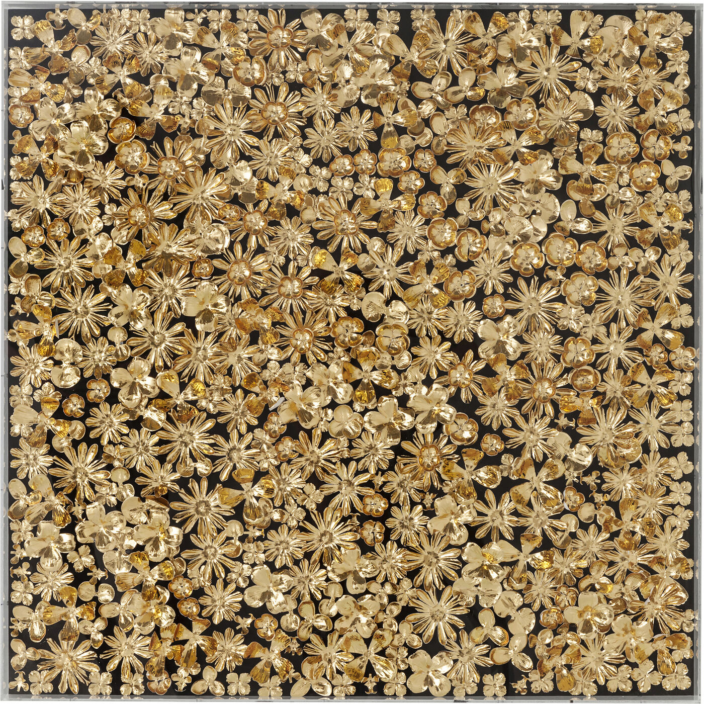 Панно настенное Gold Flower 120x120 см