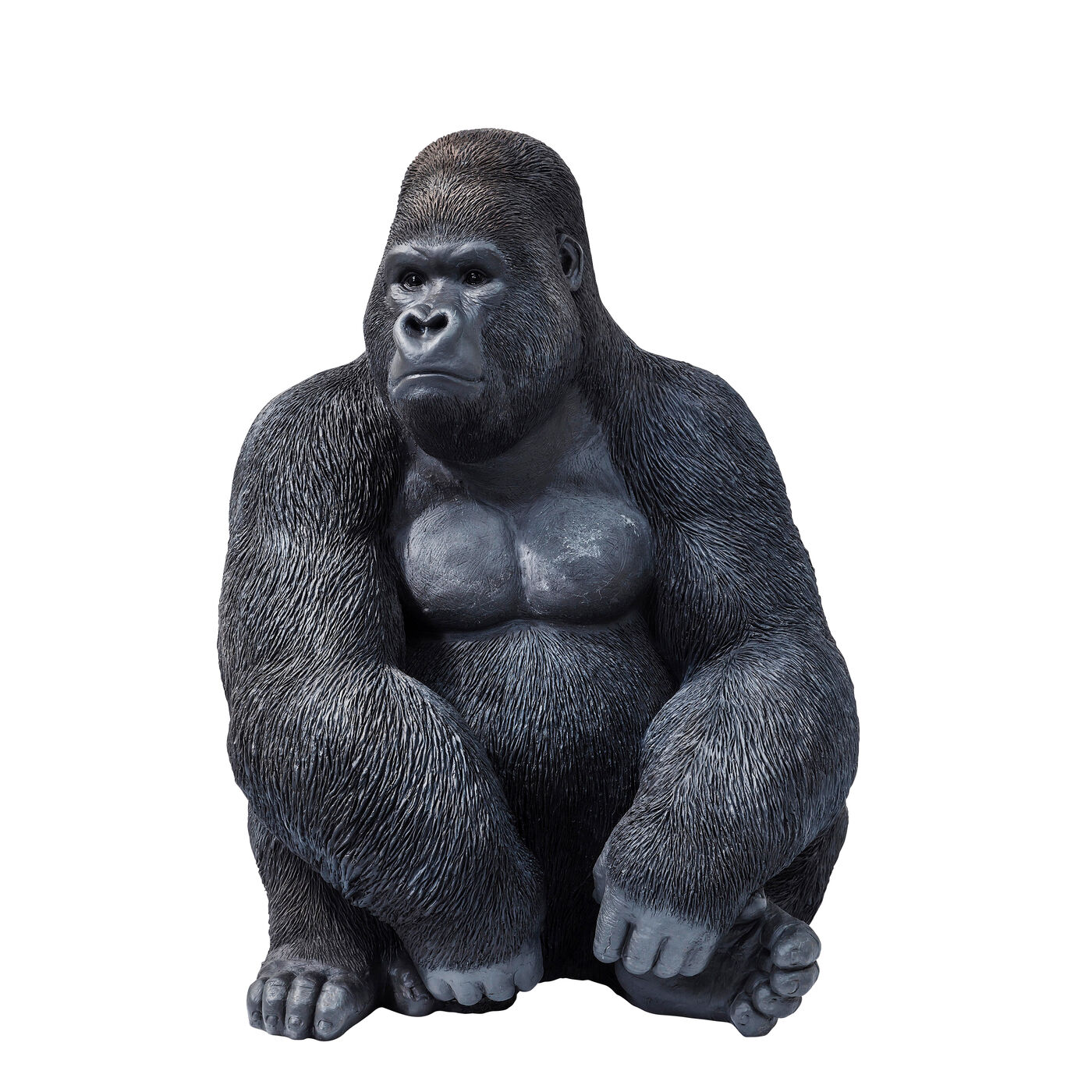Фигура декоративная Monkey Gorilla Side XL Black