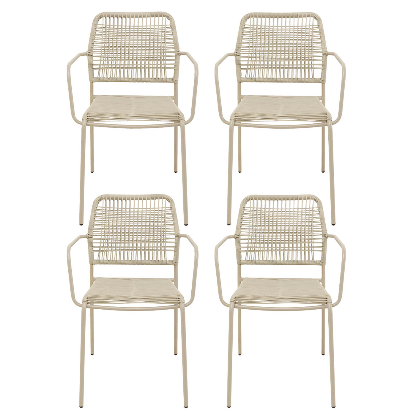 Стулья уличные Madagascar Grey 4/Set