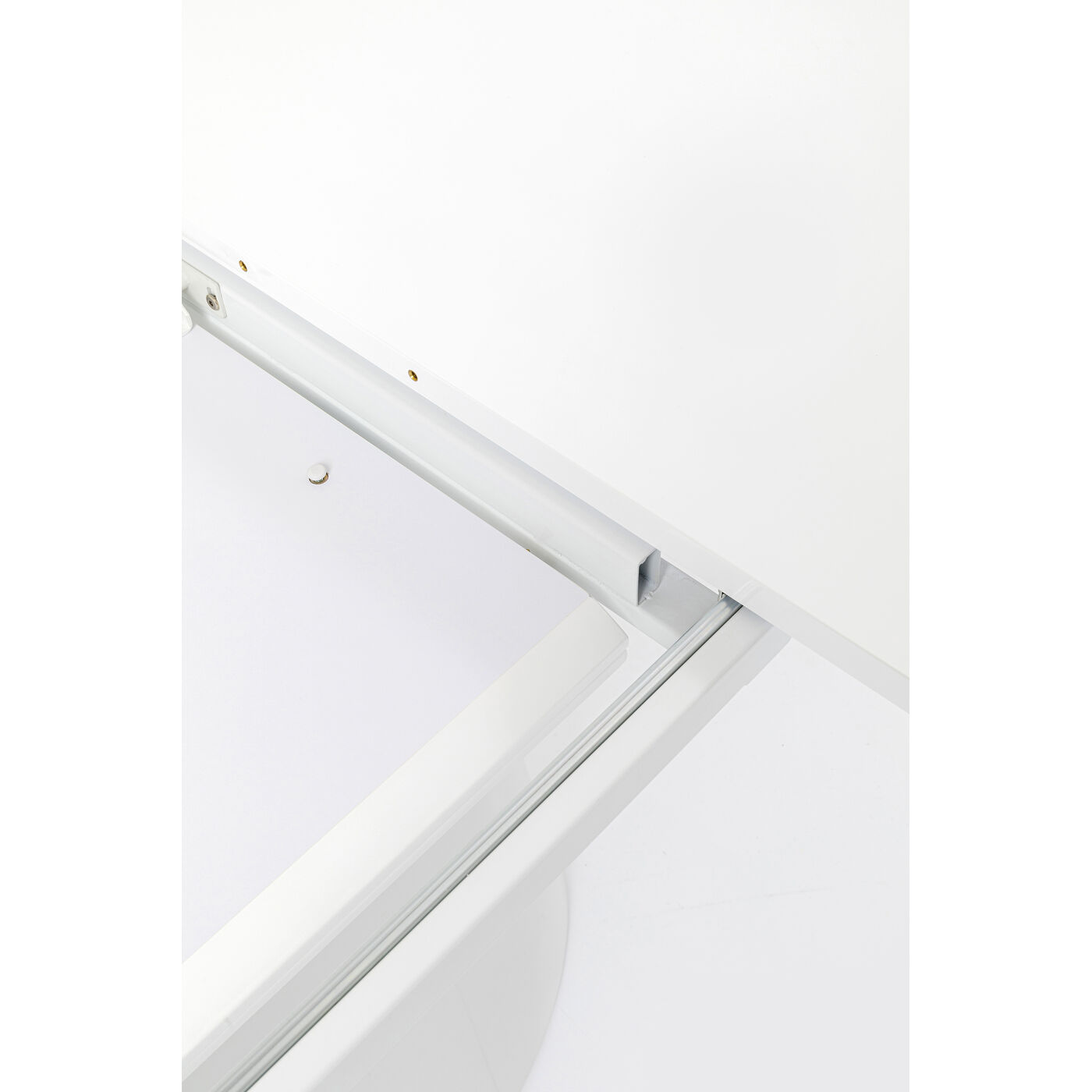 Стол раздвижной Benvenuto White Gloss200(50)x110cm