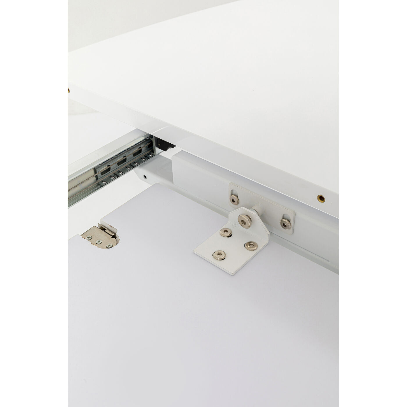Стол раздвижной Benvenuto White Gloss200(50)x110cm