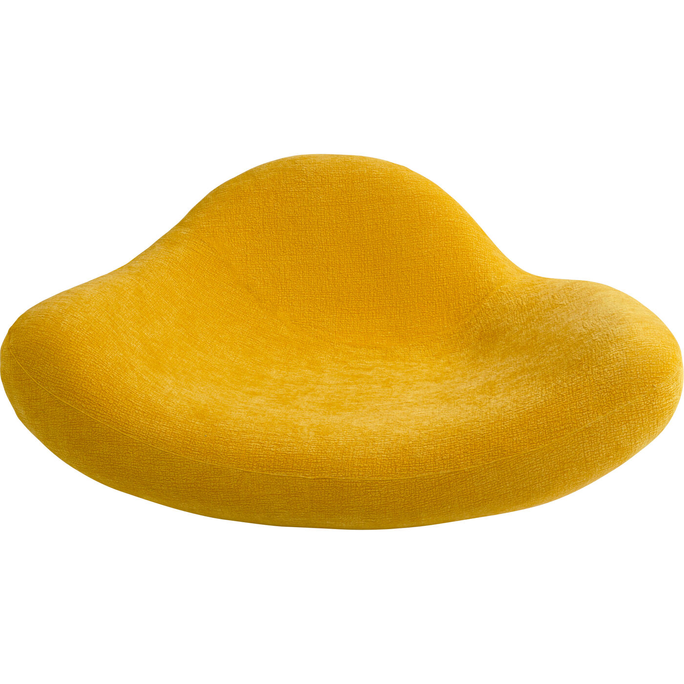 Кресло KARE x Karim Rashid Nebula Yellow 177 см