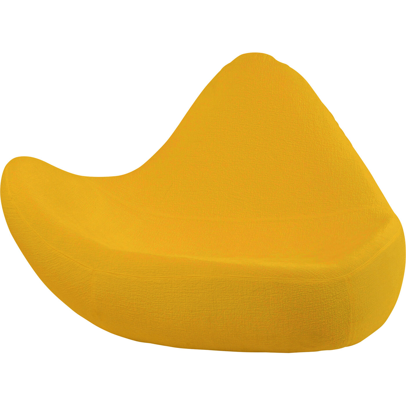 Кресло KARE x Karim Rashid Glow Wave Yellow 177 см