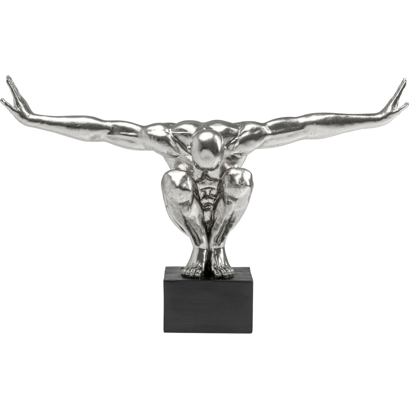 Объект декоративный Athlete XL Silver