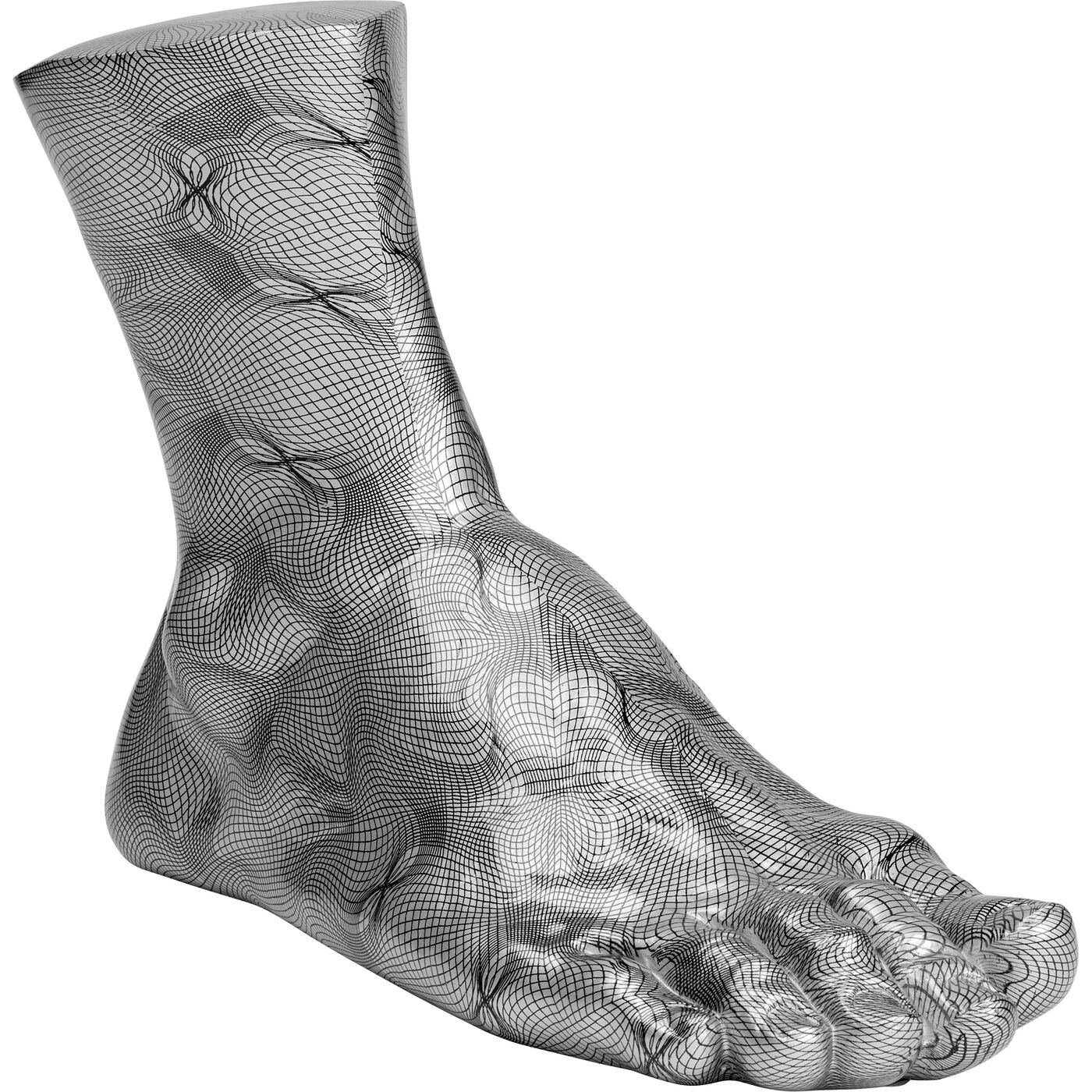 Объект декоративный Foot Grey