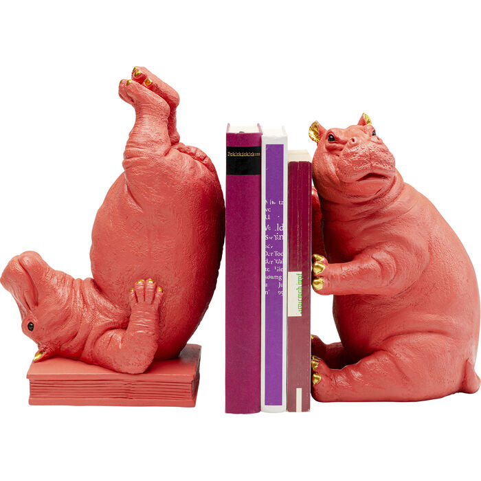 Держатель для книг Hippo Pink (2 шт)