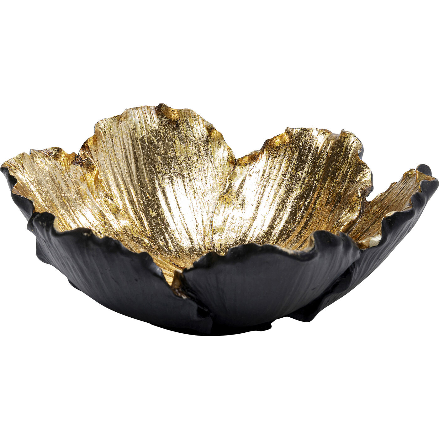 Фонарь Flower Bloom Black Gold Ø20 см