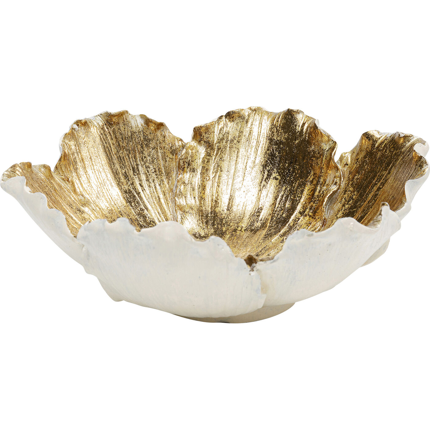 Ваза декоративная Flower Bloom Creme Gold Ø20 см