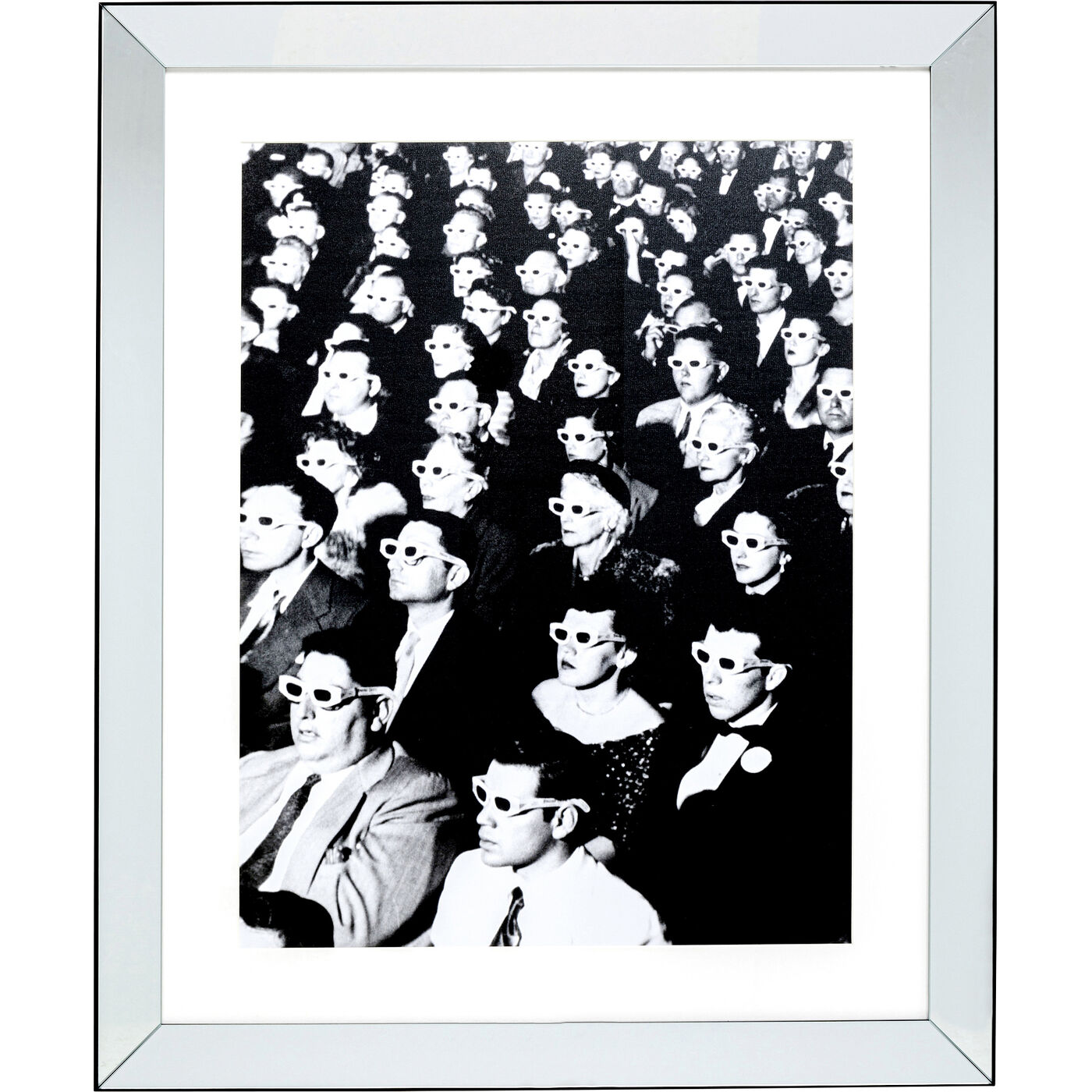 Картина в раме Audience 85x105 см