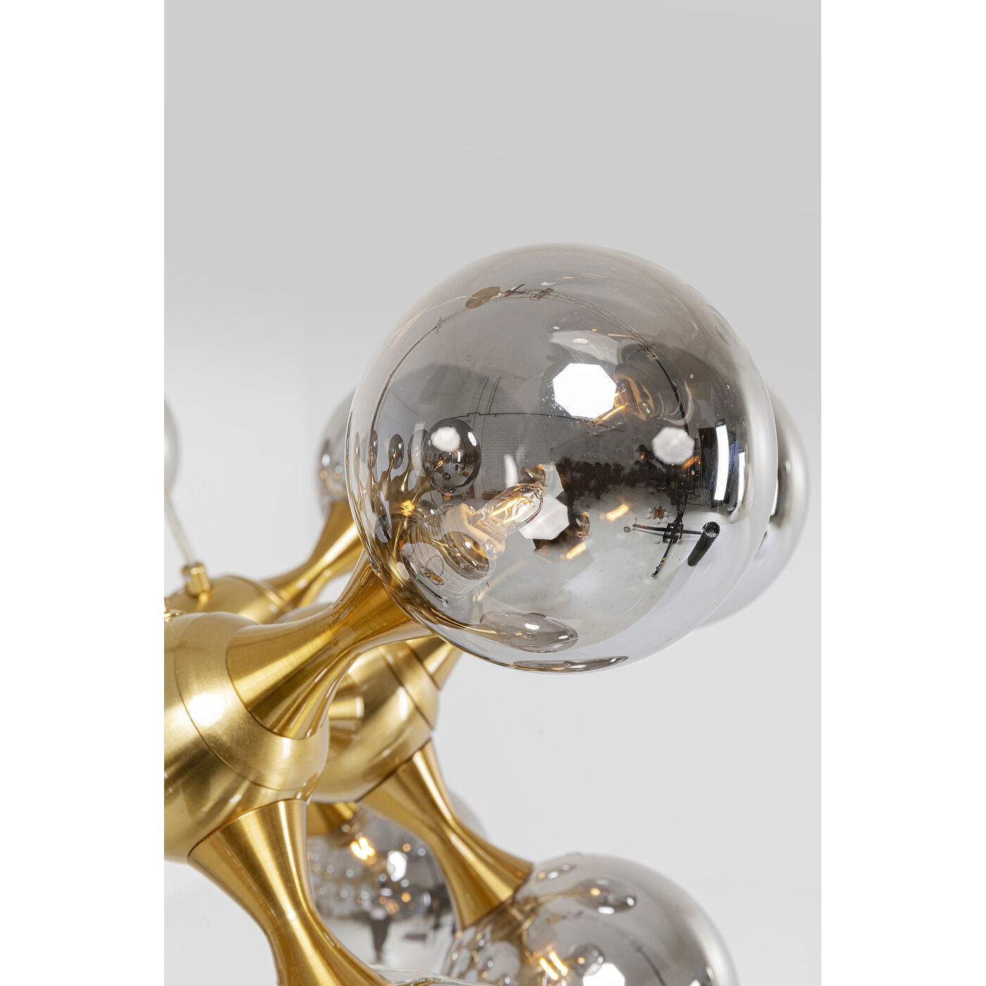 Светильник подвесной Atomic Balls Brass Ø74 см