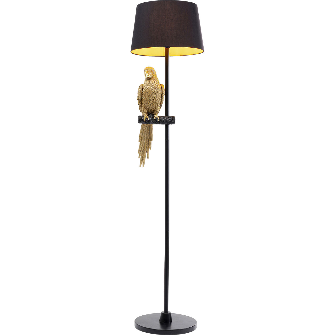 Светильник напольный Animal Parrot Gold 176 см