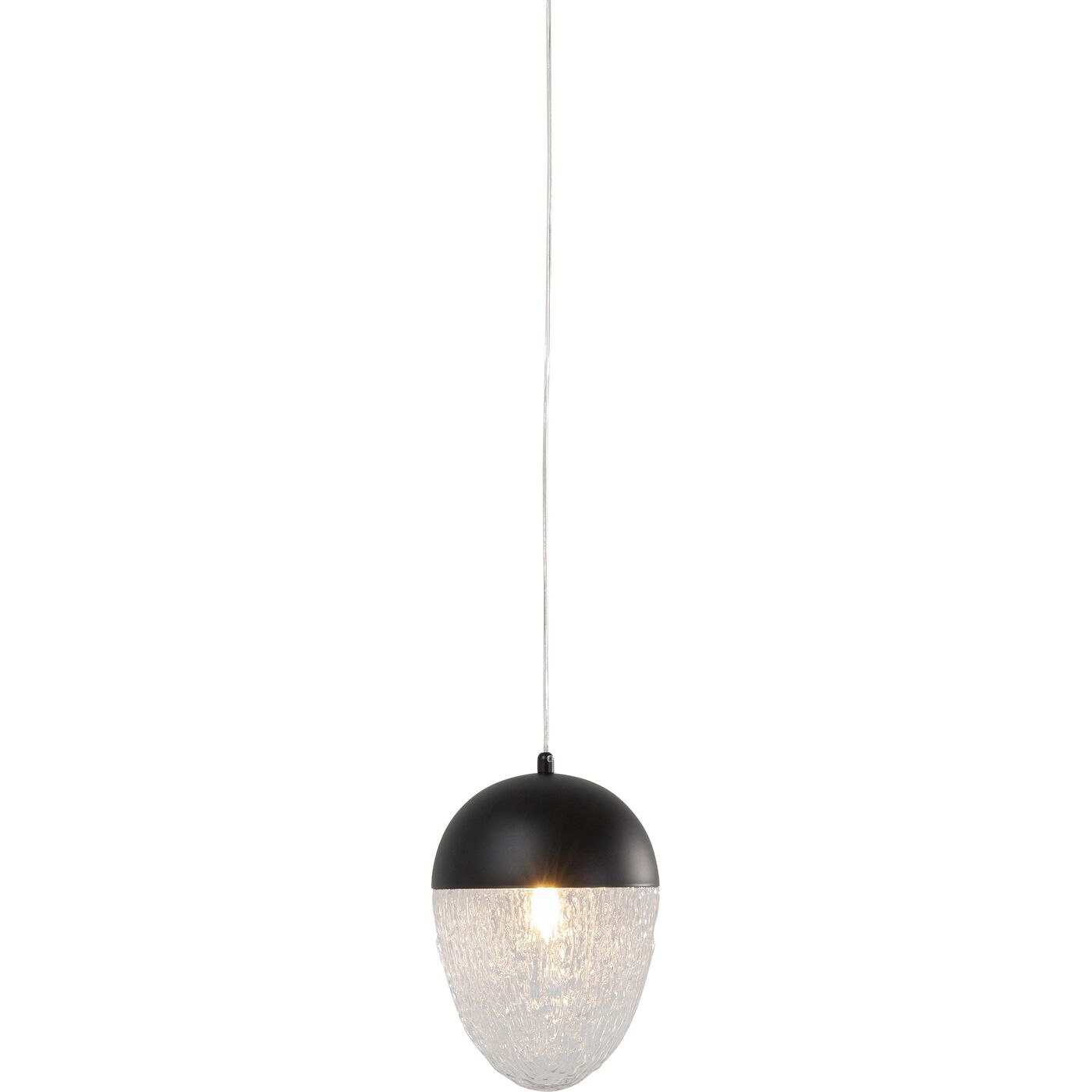 Светильник подвесной Frozen Black Matt Ø20 см